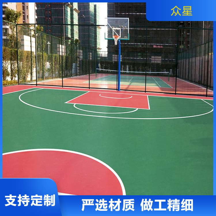 临汾市硅PU篮球场硅PU - 价格